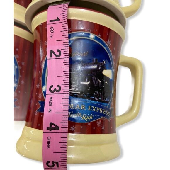 The Polar Express Train Ride Hot Chocolate 4pc. Mug Set - Picture 7 of 12